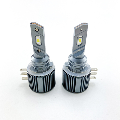 Car H15 Led Headlight 70W Csp Chips Conversion Kit Fan Cool White All In One Plug And Play