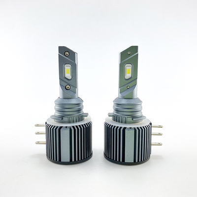 Car H15 Led Headlight 70W Csp Chips Conversion Kit Fan Cool White All In One Plug And Play