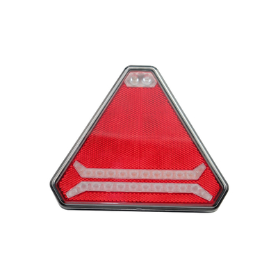 Triangle Wireless Car Warning Led Lamp Red Safely Magnetic Flash Light Kit