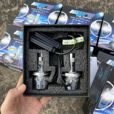 H4 LED Bulbs For Car Headlights 12000LM 100W 6000K Car LED Headlight Bulbs H4 Hi/Lo