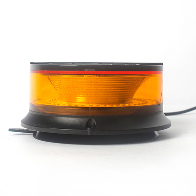 Emergency Rotating Revolving Strobe Beacon Light With Magnetic Mounts For Vehicle Truck