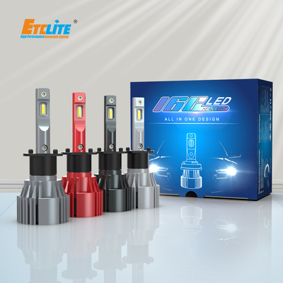 Etclite I6C Lamp Super Bright 6500K H1 Headlamp Car LED Headlight Bulbs