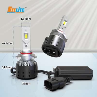 DC36V 9005 Led High Beam 6000k Aluminum Material Etclite I6