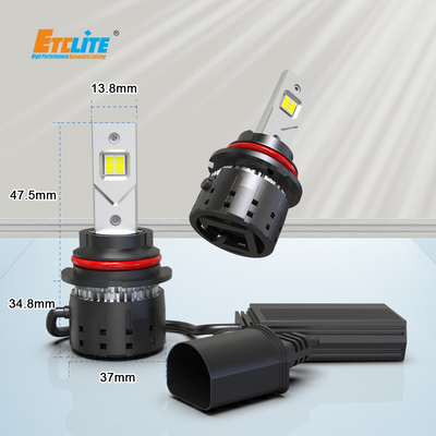 HB5 High Lumen LED Headlight Bulbs , 9007 Led Bulb 10000k 120W 12000Lumen