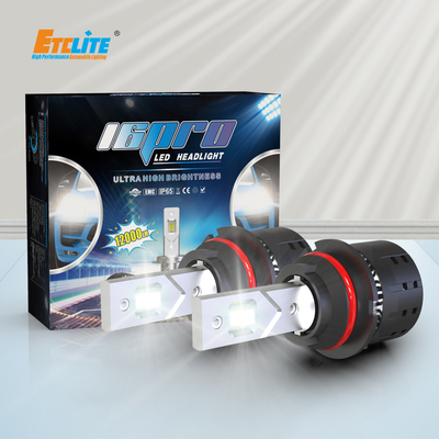 HB5 High Lumen LED Headlight Bulbs , 9007 Led Bulb 10000k 120W 12000Lumen