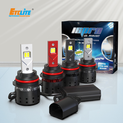 HB5 High Lumen LED Headlight Bulbs , 9007 Led Bulb 10000k 120W 12000Lumen