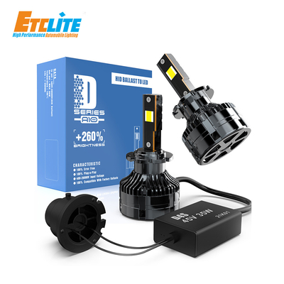 D8S Car LED Headlight Bulbs 10000 Lumen 4300k Color Temperature