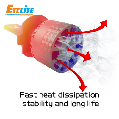 Bright 9007 Hb5 Headlight Bulb 100w Power 32V Voltage 80 C Degree