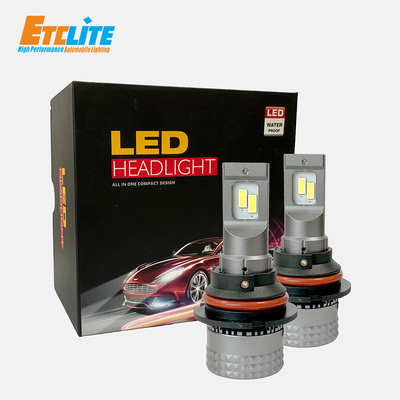 Ip68 Hb2 Headlight Bulb , Aluminium 9004 Led Headlights 6500K