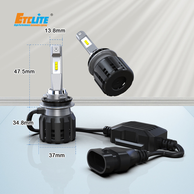 ZES Chip H11 Super Bright Led Bulbs 6500k 35W 3500lm For Audi