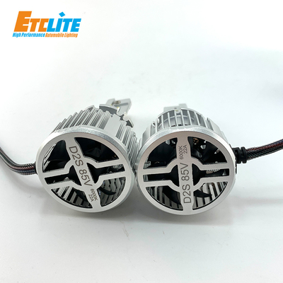 6000K Multicolor LED Headlights , D1s Led Headlight Bulb 70W 8600Lm