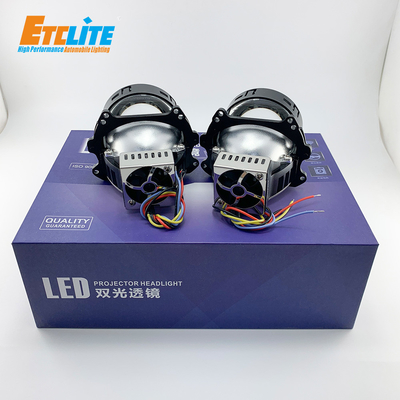 H4 H7 Bi Led Projector Retrofit Super Bright Dual Beam 6 Inch Depth
