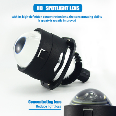ETClite 16000Lm Super Bright Canbus Projector Led Lens 2.5 inch Led Headlight Bulbs 150W Hi Car Light