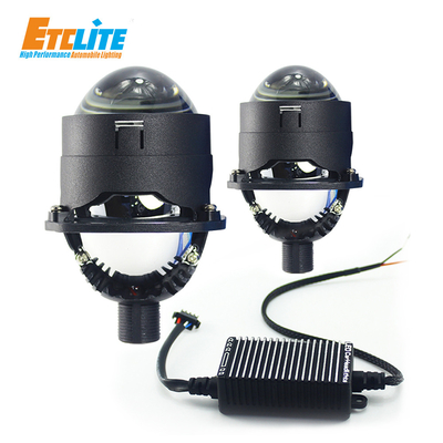ETClite 16000Lm Super Bright Canbus Projector Led Lens 2.5 inch Led Headlight Bulbs 150W Hi Car Light