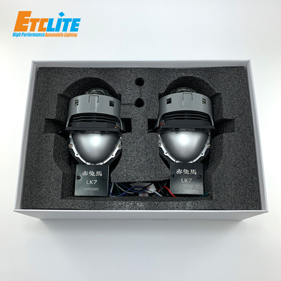 LK7 Projector Headlamps In Car , 12V Universal Projector Headlight Housing
