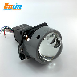 LK7 Projector Headlamps In Car , 12V Universal Projector Headlight Housing