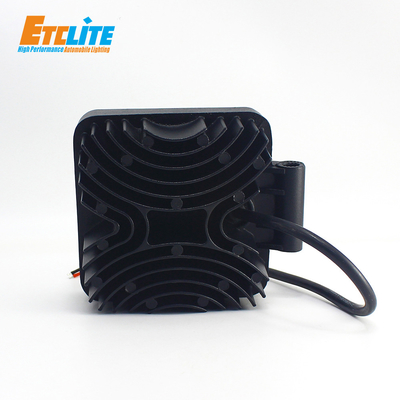 Etclite High Power Super Bright Motorcycle 3 Inch 27W Lamp Square 4X4 Truck Offroad Led Work Light