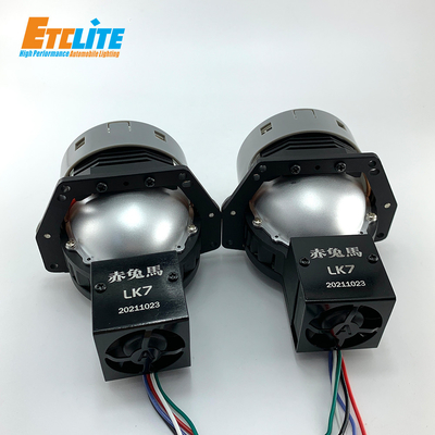 H4 Led Projector Lens 100W 16000Lm 3000K 4300K 6000K Led Mini Bi-Led Laser Projector Headlight